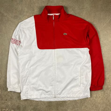 supreme x lacoste track jacket replica|Supreme X Lacoste Track Jacket .